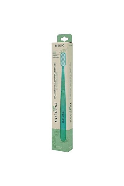 Piave Medium Bristle Toothbrush, ecological toothbrush, vegetable fibers, Italy