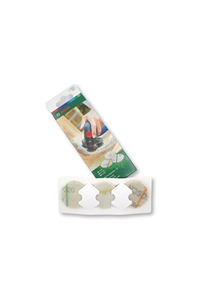 Bosch EasyCurvSander 12 M480 Zımpara Kağıtları 40mm 18'li 2608621718