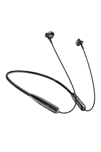 Generic BT Bluetooth stereo headphones with a neckband and up to 30 hours of playtime.