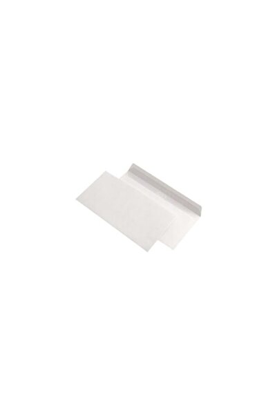 bong Set of 1000 DL white silicone-seal envelopes