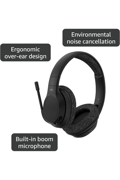 Belkin SoundForm Adapt Wireless Over-Ear Headset - Black