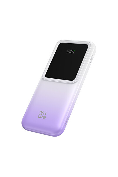 Usams CD193 10000 mAh Powerbank | 3 Kablolu | Dijital Ekranlı Taşınabilir Şar...