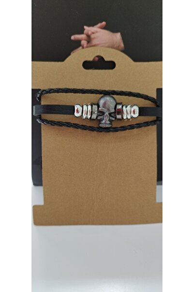 MJCM SARL سوار على الطراز القوطي، سوار من الجلد الصناعي قابل للتعديل، مناسب ل...