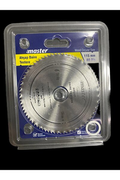 Master AHŞAP DAİRE TESTERE 115MM (80 DİŞ)
