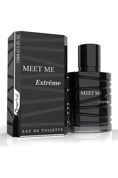 Omerta Apa Toaleta Barbati Meet Me Extreme 100 ml, Curaj, energie, prezență