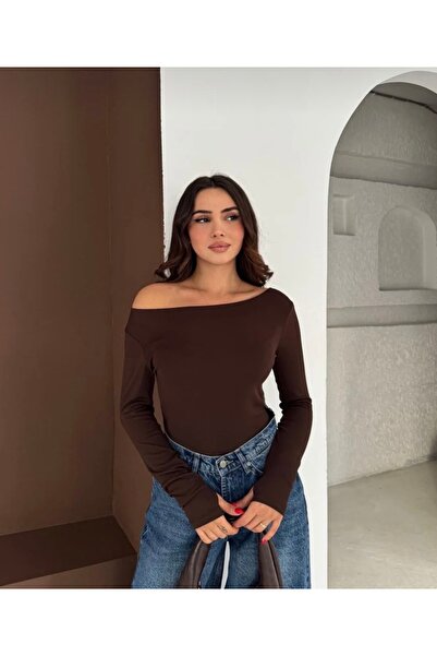 Mazelf Baby&Kids Wear Boat Neck Finger-Loop Blouse