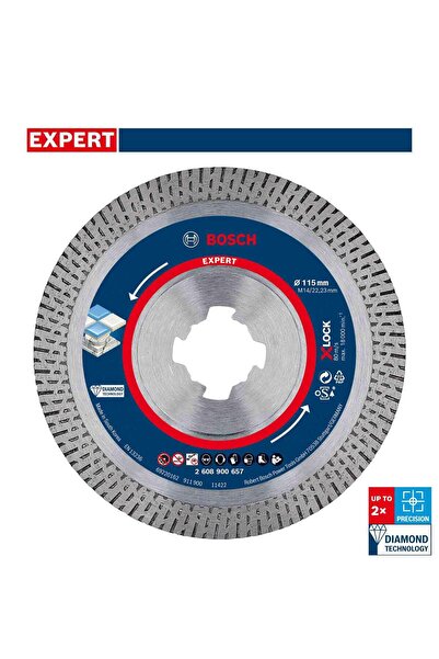 Bosch Expert 115 mm X-Lock Sert Seramik Elmas Kesme Diski 2608900657
