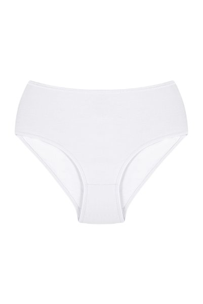 Moda defne Underwear Women's Bato High Waist Colorful Seven Day Daily Panties 7 Pack