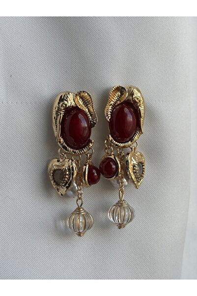 lotusbybuket أقراط ذهبية من الموسم الجديد بتصميم خاص من VIP