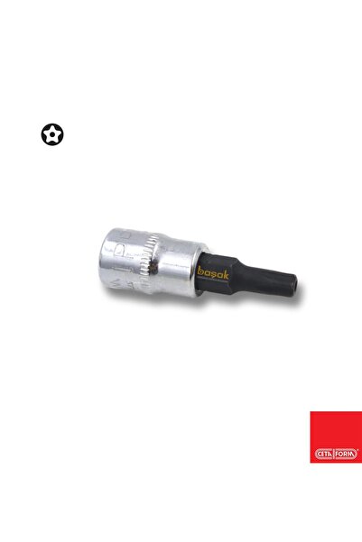 CETA FORM 1/4" IPR 25 5 Köşe Delikli Torx Lokma C08S-IPR25
