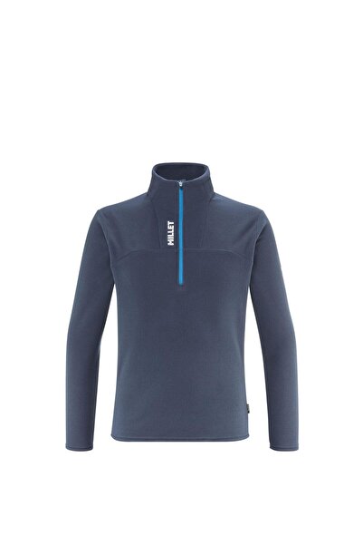 Millet UBIC LGRID PO Erkek Polar Sweat Yarım Fermuar MIV10534 N7317 Safir-S