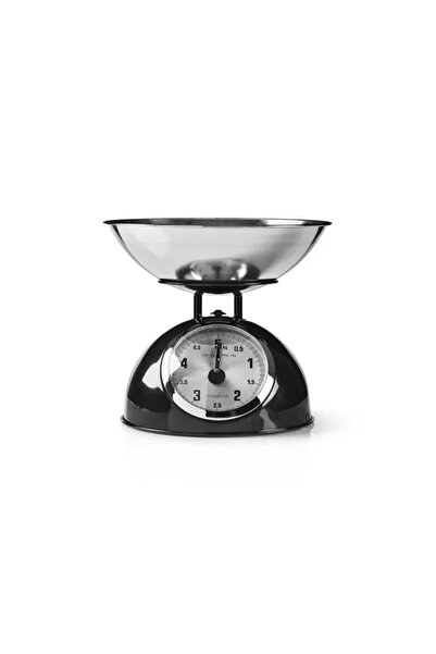 Optim Solution Cântar de bucătărie analogic retro negru
