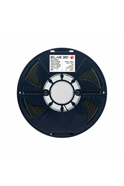ELAS3D ELAS 1.75mm PETG Haki Yeşil Filament 1 Kg