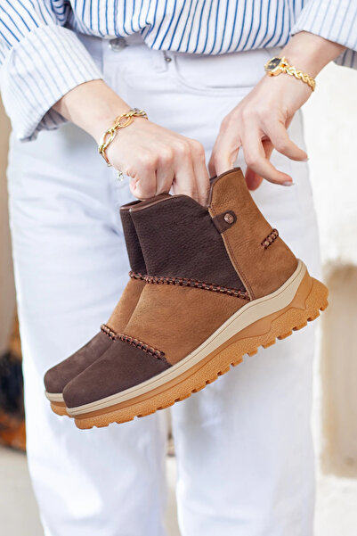 Adım Adım Καθημερινές μπότες από γνήσιο δέρμα Mammamia με αντιολισθητική σόλα