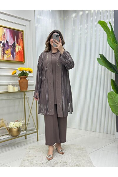 GK Sandy Lace Plus Size Three Piece Set