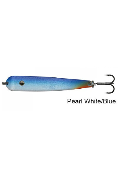 Oslo Κουτάλι Hansen Stripper Pearl White/Blue 8,5cm 22g