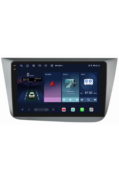 Piloton Navigație pentru Seat Altea (2004-2015) - 9 inch, 6GB RAM, 128GB, Oct...