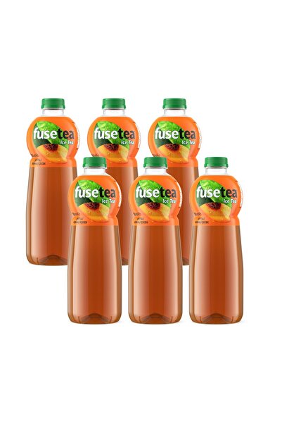 Fuse Tea Şeftali Aromalı Soğuk Çay 1500 ml X 6 Adet