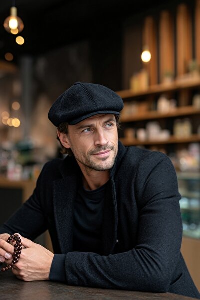 LAGRANZE قبعة كلاسيكية من الكشمير