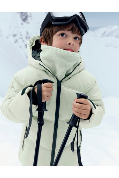 Marks & Spencer Stormwear Su Geçirmez Kapitone Kayak Ceketi (2‑16 Yaş)