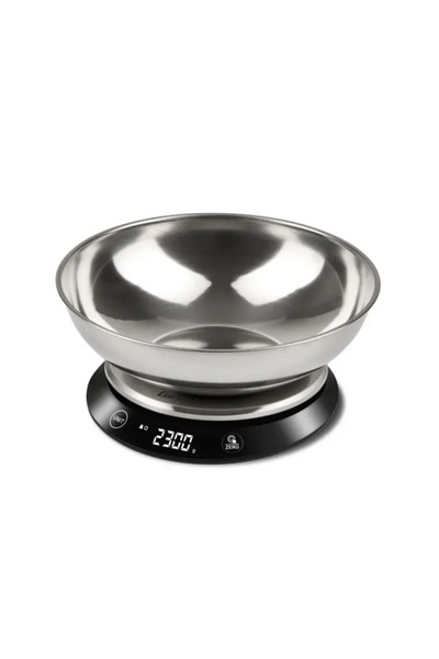 Optim Solution Cântar de bucătărie digital PS 84 cu bol, 5 kg, oțel inoxidabil