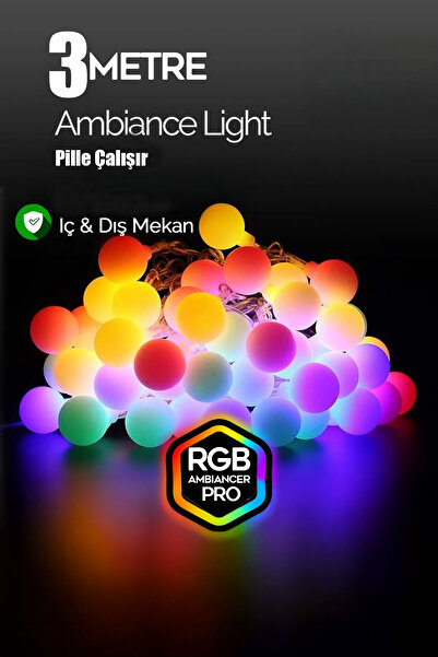 CMT TOP 3 METRE PİLLİ 2 FONKSİYONLU LED DEKOR LAMBA