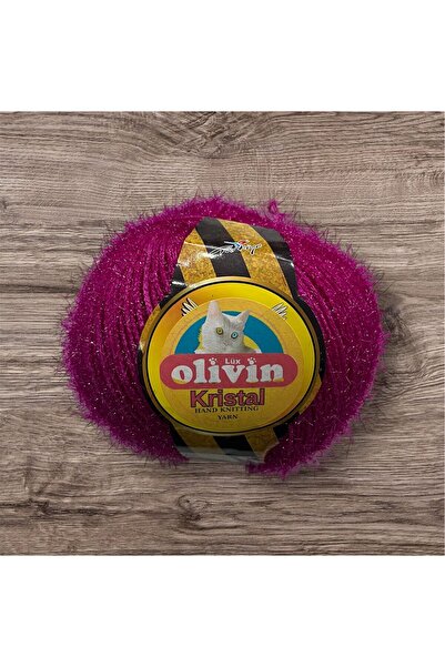 Olivin KRİSTAL YUMUŞAK SİMLİ İP FUŞYA 100GR. 1 ADET YENİ ÜRÜN