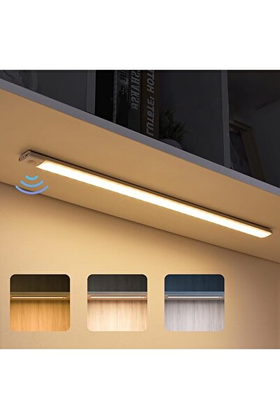 Arabest Under Cabinet Light, 3 Colors Motion Sensor Light 500mAh Rechargeable Wireless Closet light (1)