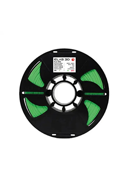 ELAS3D ELAS 1.75mm PLA PRO Fıstık Yeşili Filament 1 Kg