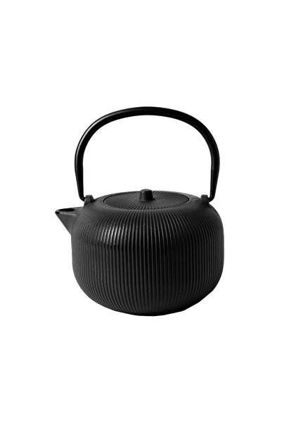 MPLCO Sebastiano infuser kettle, cast iron, black, 1 liter