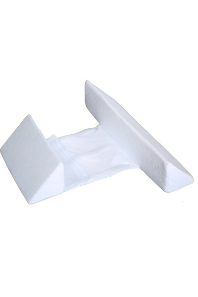 Arabest وسادة إسفينية قابلة للتعديل للنوم على الجانب للأطفال الرضع، ناعمة وجي...