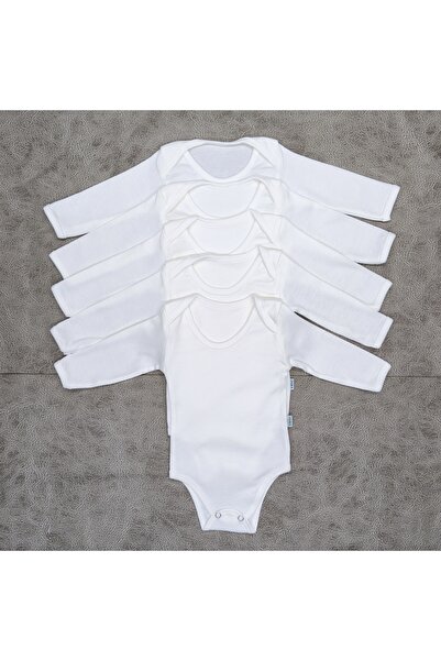 vieso 5 قطع من ملابس الأطفال الداخلية ذات الأكمام الطويلة المصنوعة من القطن بنسبة 100% للأولاد والبنات