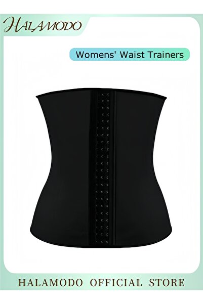 HALAMODO مشد تدريب الخصر، حزام ساونا للنساء، مشكل جذع الجسم للنساء، ملابس لتش...