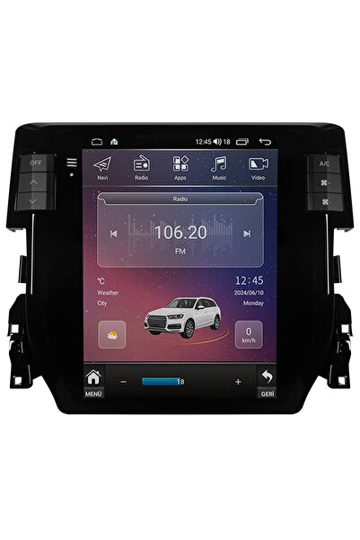 Carvocal Honda Civic FC5 Android Multimedya Sistemi (2016-2021) CRV-4895XAAT