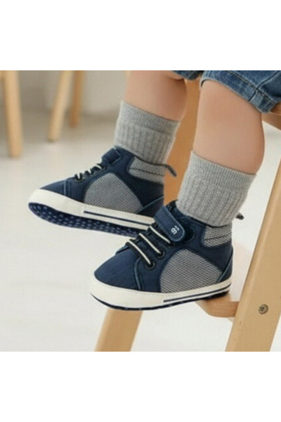 OEM Pantofi sport pentru primii pași, flexibili și ușori, talpă moale cu ader...