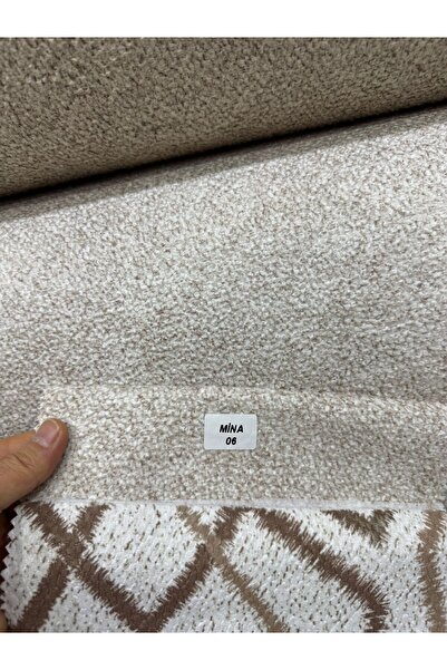 Enesar Home PUFY (KREM-EKRU) Yumuşak Döşemelik Kumaş Premium Kalite