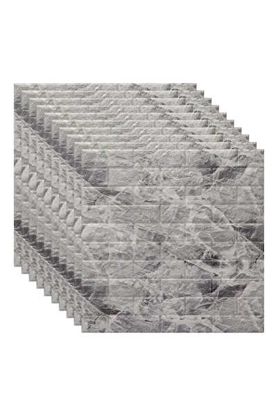 selling depot Set 10x 3D Self-Adhesive Foam Wallpaper Panels 70x70x0.3 cm - M...