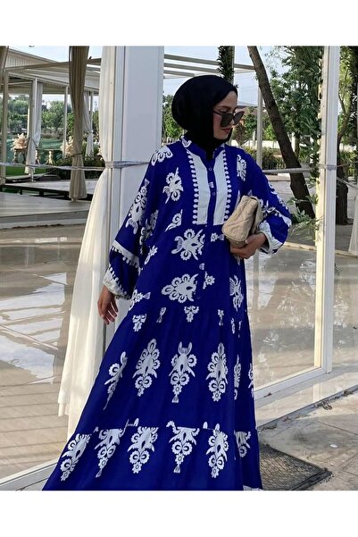 MODA TAY KADIN VİSKON ELBİSE