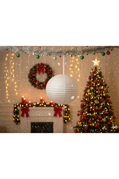 DODOMAR 20 cm – Beyaz Küçük Japon Feneri Çin Feneri Parti Dekorasyonu