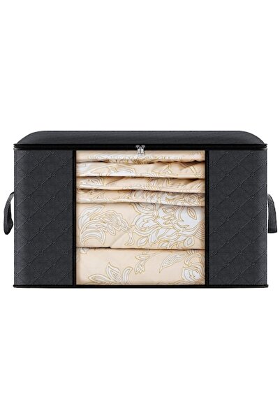 selling depot Set of 9 Storage Bags, Black, 70x50x30 cm