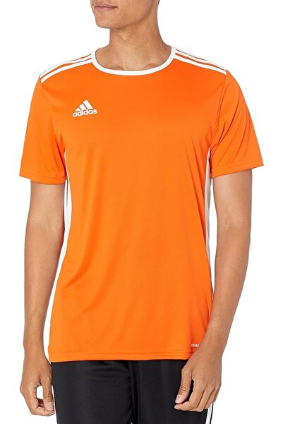 adidas Entrada Men's Football Jersey Size L - Orange, Breathable