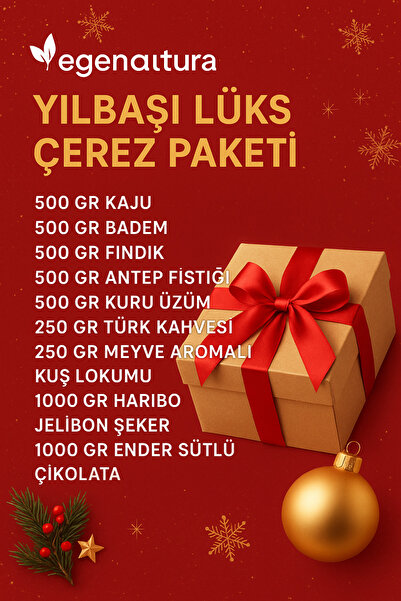 egenatura Yılbaşı Lüks Çerez Paketi