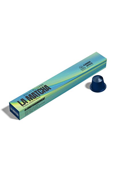 LA MATCHA مزيج بروتين الماتشا – 10 كبسولات ألومنيوم