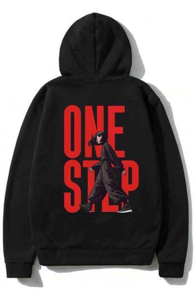 Cool mans Hanorac oversize cu glugă, cu 3 fire, cu imprimeu, mărime mare