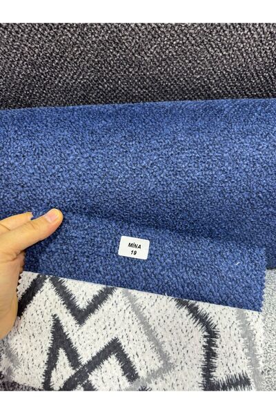 Enesar Home Pufy (Laci̇) Soft Upholstery Fabric Premium Quality