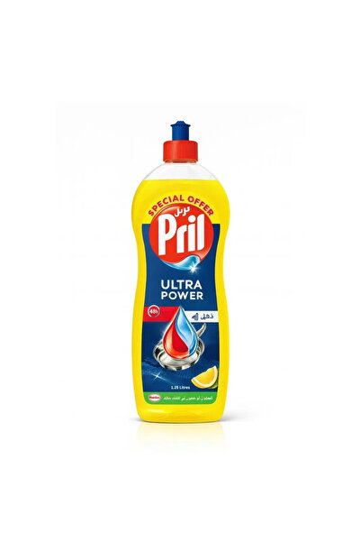 Pril Ultra Power Dishwashing Liquid With Lemon Power- 1.5Ltr