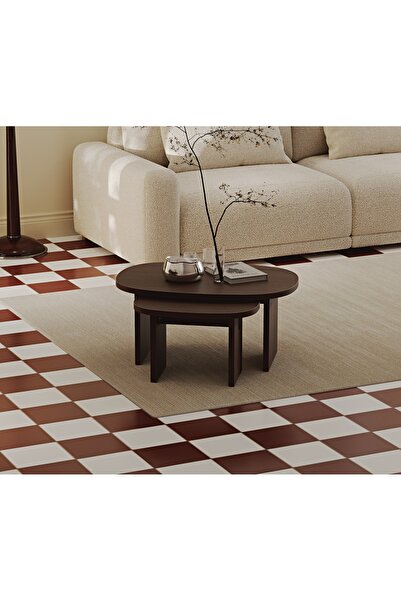 Normod Klipp İskandinav Sehpa Takımı – Çizilmeye Dayanıklı, Premium Kaplama