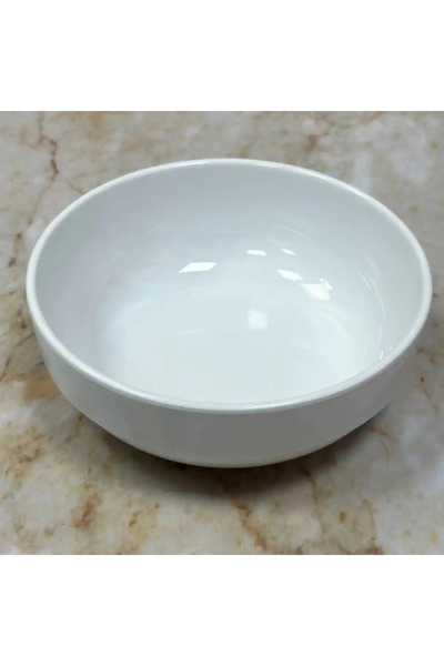 Dynasty Melamine Italy Designed 6.5 Inch Rim Bowl- White