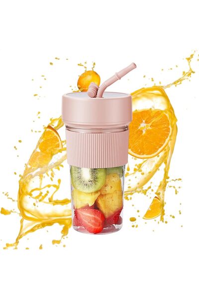 bovinox Mini Şarjlı Blender Kablosuz Taşınabilir Shake ve Smoothie Makinesi M...