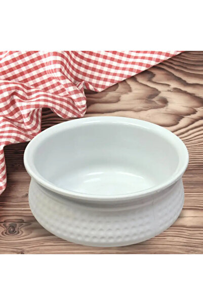 Dynasty وعاء هاندي من الميلامين بتصميم إيطالي، مقاس 6 بوصات - أبيض